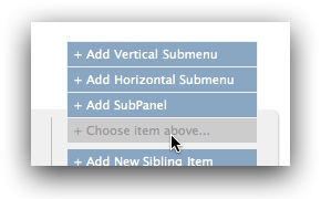 Add submenu menu